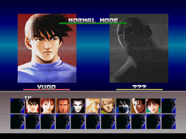 The character roster looks cool enough, but it isn't all that impressive.